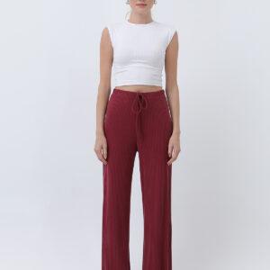 Women's Ribbed Waist Tie Pants - Brand: SOUL - Women & Kids, Baby Clothes Wholesale - TheBS Women
