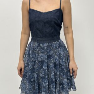 Denim Dress With Straps - Brand: STEPS - Women & Kids, Baby Clothes Wholesale - TheBS Women