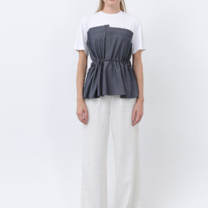 Women's Denim Detailed Blouse - Brand: SOUL - Women & Kids, Baby Clothes Wholesale - TheBS Women