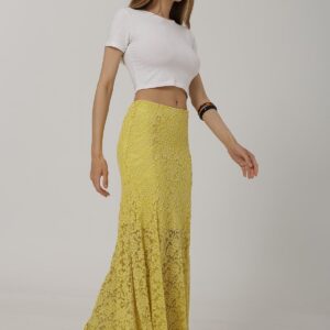 Elastic Waist Lace Skirt - Brand: Reyon - Women & Kids, Baby Clothes Wholesale - TheBS Women