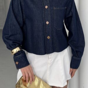 Short Pocket Denim Jacket - Brand: XLove - Women & Kids, Baby Clothes Wholesale - TheBS Women