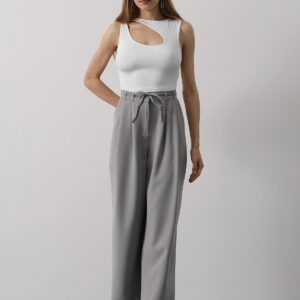 Pleated Lace-up Oversize Pants - Brand: Reyon - Women & Kids, Baby Clothes Wholesale - TheBS Women