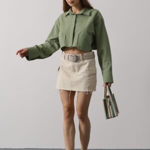 Short Size Double Pocket Shirt - Brand: Reyon - Women & Kids, Baby Clothes Wholesale - TheBS Women