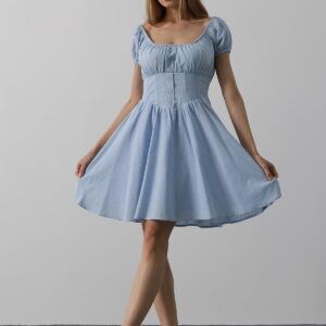 Mini Dress With Waist Corset - Baby - Brand: Reyon - Women & Kids, Baby Clothes Wholesale - TheBS Women