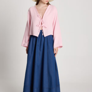 Casual Boho Elegant Streetwear Modest Blouse - Brand: First Angels - Women & Kids, Baby Clothes Wholesale - TheBS Women