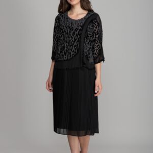 Black Elegant Formal Vintage Shift Dress - Brand: GUMANIZE - Women & Kids, Baby Clothes Wholesale - TheBS Women