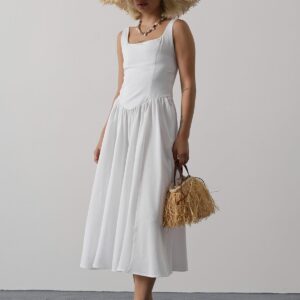 A-Line Cap Sleeve Dress - Brand: Reyon - Women & Kids, Baby Clothes Wholesale - TheBS Women