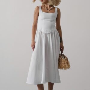 A-Line Cap Sleeve Dress - Brand: Reyon - Women & Kids, Baby Clothes Wholesale - TheBS Women