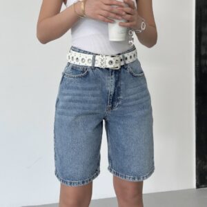 High Waist Bermuda Shorts - Brand: XLove - Women & Kids, Baby Clothes Wholesale - TheBS Women