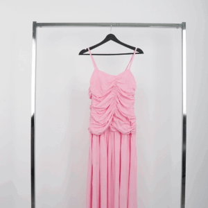 Navy Blue Elegant Maxi V-Neck Sleeveless Dress - Brand: Cream Rouge - Women & Kids, Baby Clothes Wholesale - TheBS Women