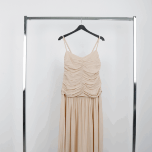 Navy Blue Elegant Maxi Cami Sweetheart Neck Dress - Brand: Cream Rouge - Women & Kids, Baby Clothes Wholesale - TheBS Women