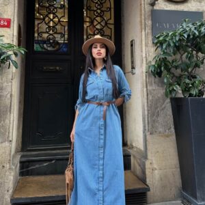Casual Modest Elegant Formal Shirt Dress - Brand: XLove - Women & Kids, Baby Clothes Wholesale - TheBS Women