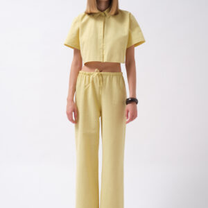 Palazzo Pants With Drawstring Closure - Brand: Black Fashion - Women & Kids, Baby Clothes Wholesale - TheBS Women