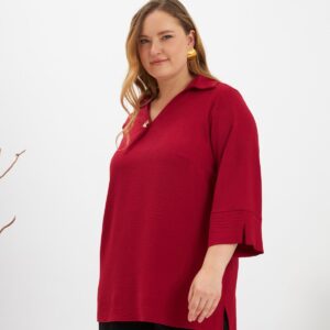 Plus Size Elegant Blouse - Brand: RMG - Women & Kids, Baby Clothes Wholesale - TheBS Women