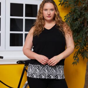 Black Plus Size Blouse - Brand: RMG - Women & Kids, Baby Clothes Wholesale - TheBS Women