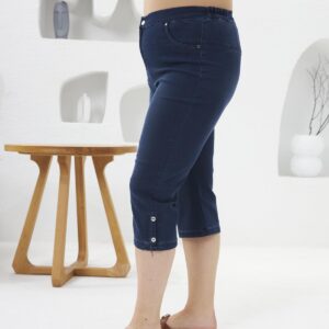 NavyDenim Shorts Casual Plus Size Bermuda - Brand: RMG - Women & Kids, Baby Clothes Wholesale - TheBS Women