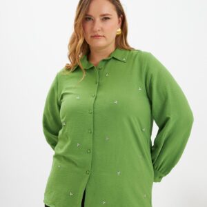 Plus Size Polo Neck Shirt - Brand: RMG - Women & Kids, Baby Clothes Wholesale - TheBS Women