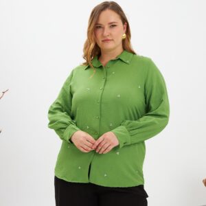 Plus Size Polo Neck Shirt - Brand: RMG - Women & Kids, Baby Clothes Wholesale - TheBS Women