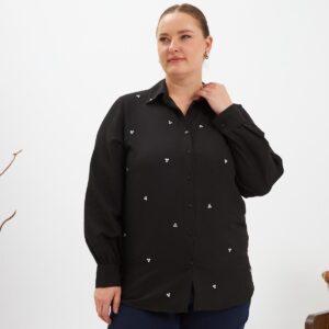 Plus Size Elegant Shirt - Brand: RMG - Women & Kids, Baby Clothes Wholesale - TheBS Women