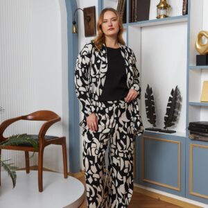 Black Elegant Plus Size Palazzo Set - Brand: RMG - Women & Kids, Baby Clothes Wholesale - TheBS Women