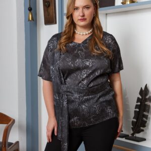 Elegant Plus Size Blouse - Brand: RMG - Women & Kids, Baby Clothes Wholesale - TheBS Women