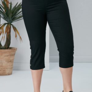 Casual Tapered Capri Pants - Brand: RMG - Women & Kids, Baby Clothes Wholesale - TheBS Women
