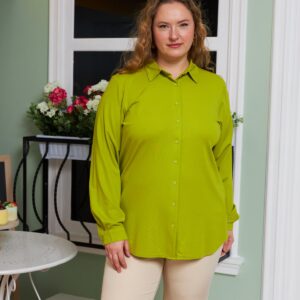 Plus Size Casual Formal Shirt - Brand: RMG - Women & Kids, Baby Clothes Wholesale - TheBS Women
