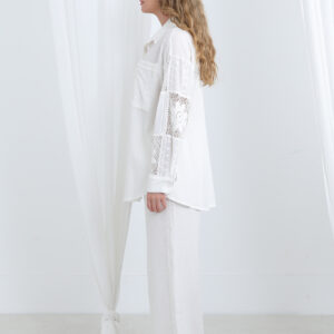 White Casual Elegant Modest Shirt - Brand: SOUL - Women & Kids, Baby Clothes Wholesale - TheBS Women