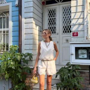 Beige Casual Boho Blouse With Cap Sleeves - Brand: Levure - Women & Kids, Baby Clothes Wholesale - TheBS Women