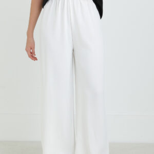 White Palazzo Pants - Brand: Puane - Women & Kids, Baby Clothes Wholesale - TheBS Women