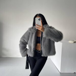 Glam Elegant Fur Jacket - Brand: My Jest Fashion - Women & Kids, Baby Clothes Wholesale - TheBS Women