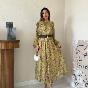 Elegant Fit And Flare Dress - Brand: Elisa - Women & Kids, Baby Clothes Wholesale - TheBS Women