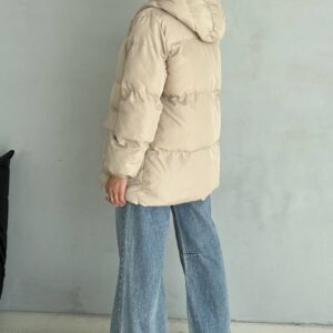 Puffer Jacket With Hooded Collar - Brand: My Jest Fashion - Women & Kids, Baby Clothes Wholesale - TheBS Women