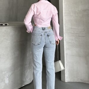 Mom Jeans High Waist Straight Leg Buttoned - Brand: XLove - Women & Kids, Baby Clothes Wholesale - TheBS Women