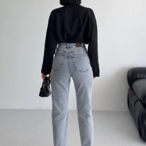 Mom Jeans High Waist Straight Leg Buttoned - Brand: XLove - Women & Kids, Baby Clothes Wholesale - TheBS Women