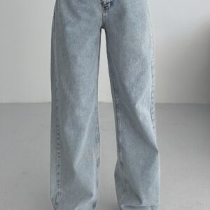 Mom Jeans High Waist Wide Leg Buttoned - Brand: XLove - Women & Kids, Baby Clothes Wholesale - TheBS Women