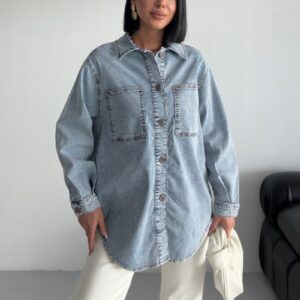 Oversized Casual Streetwear Shirt - Brand: XLove - Women & Kids, Baby Clothes Wholesale - TheBS Women