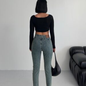 Mom Jeans High Waist Skinny Leg - Brand: XLove - Women & Kids, Baby Clothes Wholesale - TheBS Women