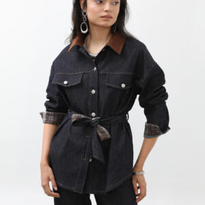 Black Casual Streetwear Overshirt Jacket - Brand: SOUL - Women & Kids, Baby Clothes Wholesale - TheBS Women