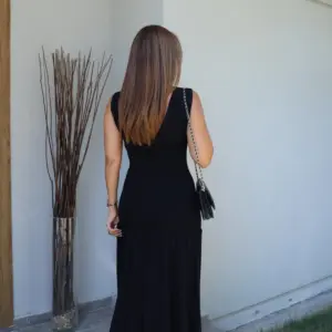 ElegantMaxi Dress With V-Neck - Brand: Cream Rouge - Women & Kids, Baby Clothes Wholesale - TheBS Women