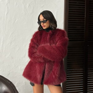 Fur Oversized Glam Jacket - Brand: Topshow - Women & Kids, Baby Clothes Wholesale - TheBS Women