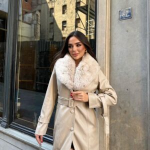 Elegant Single-Breasted Long Coat - Brand: My Jest Fashion - Women & Kids, Baby Clothes Wholesale - TheBS Women