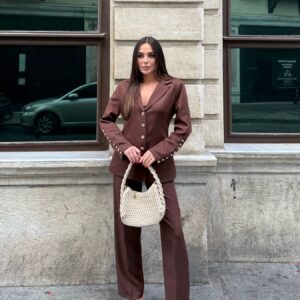 ElegantSuit With Flap Pockets - Brand: My Jest Fashion - Women & Kids, Baby Clothes Wholesale - TheBS Women