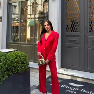 Formal Elegant Suit With Tuxedo Pants - Brand: My Jest Fashion - Women & Kids, Baby Clothes Wholesale - TheBS Women