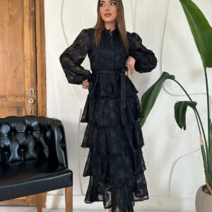 Wallpaper Striped Layered Dress - Brand: Elisa - Women & Kids, Baby Clothes Wholesale - TheBS Women