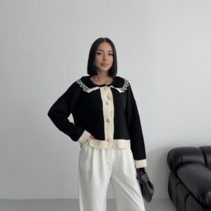 Sweater With Round Neck And Regular Fit - Brand: My Fashion - Women & Kids, Baby Clothes Wholesale - TheBS Women