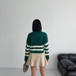 Green Casual Western Sweater - Brand: My Fashion - Women & Kids, Baby Clothes Wholesale - TheBS Women