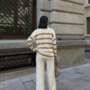 Beige Casual Elegant Modest Suit - Brand: My Fashion - Women & Kids, Baby Clothes Wholesale - TheBS Women