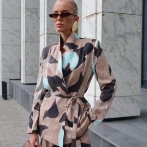 Elegant Set With Floral Palazzo Pants - Brand: My Jest Fashion - Women & Kids, Baby Clothes Wholesale - TheBS Women