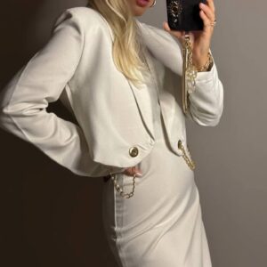 White Elegant Sheath Mini Dress With Sweetheart Neck - Brand: My Jest Fashion - Women & Kids, Baby Clothes Wholesale - TheBS Women